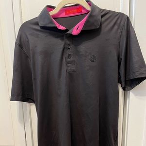 G/Fore subdue camo mens golf shirt small